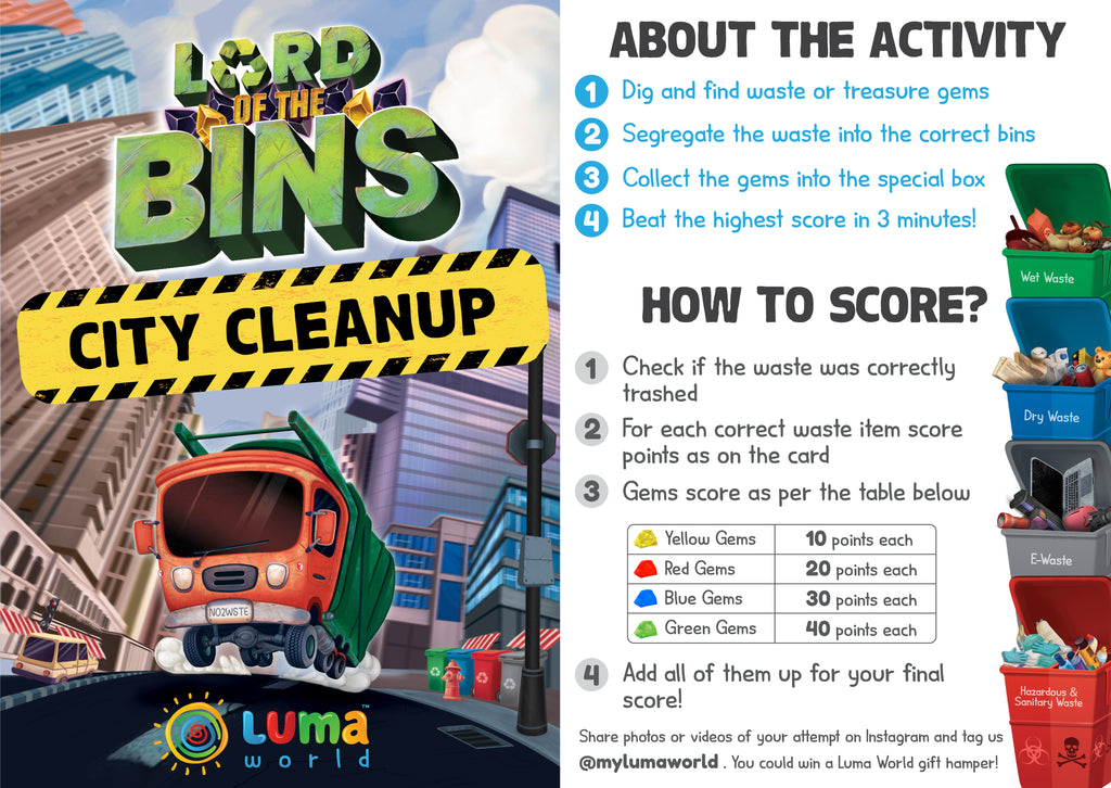 Can segregating trash be fun? You decide!