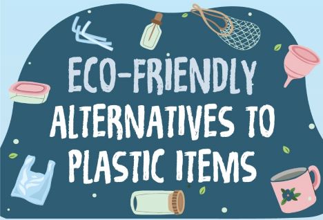 Eco-Friendly alternatives to Plastic Items
