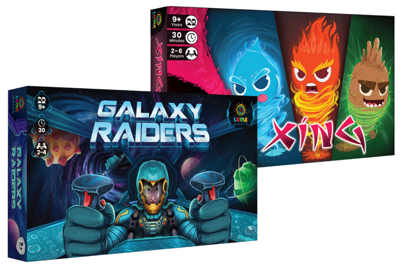 Cosmic Challenge - Galaxy Raiders and Xing